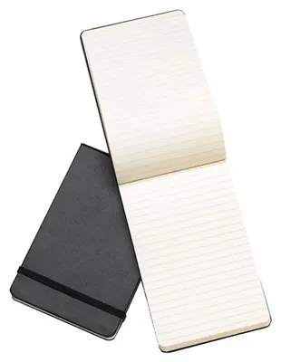 Блокнот Moleskine Reporter,  192стр,  в линейку,  твердая обложка,  черный [qp511]
