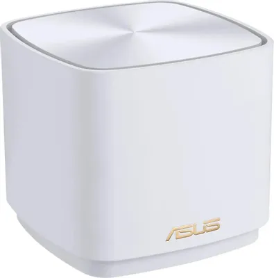 Бесшовный Mesh роутер ASUS ZenWiFi XD5,  Wi-Fi 6,  AX3000,  2.4/5ГГц, +5 ГГц, 2 LAN,  белый [xd5 (w-1-pk)]