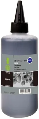 Чернила Cactus CS-EPT6731-250 T6731, для Epson, 250мл, черный