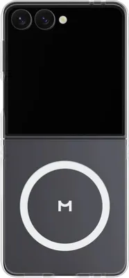 Чехол (клип-кейс) MAGSSORY CPL033, для Samsung Galaxy Z Flip7, прозрачный