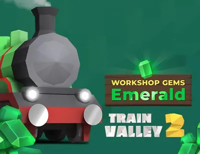 Дополнение к игре 020GAMES Train Valley 2: Workshop Gems - Emerald, для  ПК,  регион: Россия,  RUS (интерфейс)