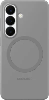 Чехол (клип-кейс) Samsung Silicone Magnet Case, для Samsung Galaxy S26, серый [ef-es942cjegru]