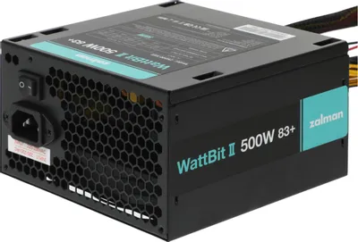 Блок питания Zalman ZM500-XEII,  500Вт,  120мм, черный, retail