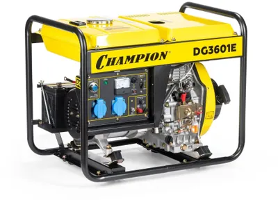 Дизельный генератор CHAMPION DG3601E, 220 В, 3кВт, с АКБ