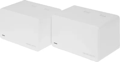 Бесшовный Mesh роутер MERCUSYS HALO H80X(2-PACK),  Wi-Fi 6,  AX3000,  2.4/5ГГц, 3 WAN/LAN, белый, 2 шт. в комплекте