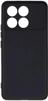 Чехол (клип-кейс) ZIBELINO Soft Matte, для Xiaomi Poco F6 Pro, черный [zsmf-xia-f6-pro-blk]