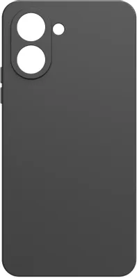 Чехол (клип-кейс) BORASCO Silicone Case, для Tecno Spark Go 3, черный [76454]