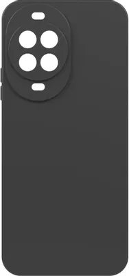 Чехол (клип-кейс) BORASCO Silicone Case, для Huawei Nova 14 Pro, черный [75986]