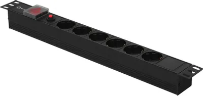 Блок распределения питания 5BITES PDU-10,  горизонт.размещ.,  SchukoХ6,  Тип вход. тока 10A