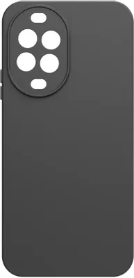 Чехол (клип-кейс) BORASCO Silicone Case, для Huawei Nova 15, черный [76631]