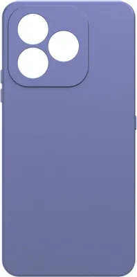 Чехол (клип-кейс) BORASCO Silicone Case, для Honor X8d, фиолетовый [76333]