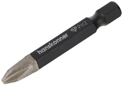 Бита HANSKONNER HKPH2-50-2,  шестигранный (1/4HEX - E),  2шт