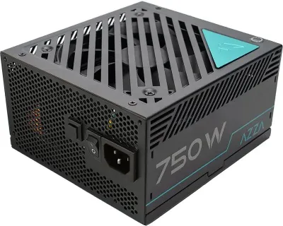 Блок питания AZZA PSAZ-750G Gen.5,  750Вт,  80 PLUS GOLD,  120мм, черный, retail [psaz-750g (atx 3.1)]