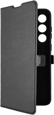 Чехол (флип-кейс) BORASCO Book Case, для Samsung Galaxy S25 FE, черный [75710]