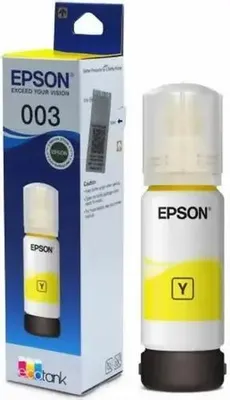Чернила Epson 003 C13T00V498, для Epson, 65мл, желтый
