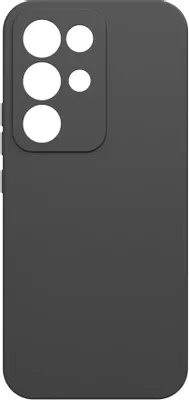Чехол (клип-кейс) BORASCO Silicone Case, для Realme C85 Pro, черный [76192]