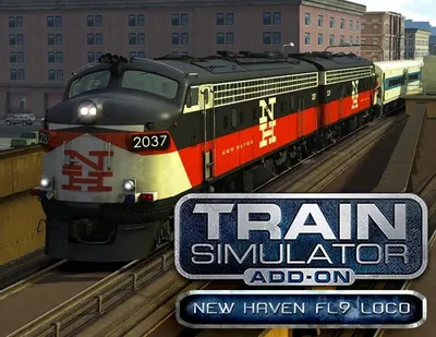 Дополнение к игре DOVETAIL Train Simulator: New Haven FL9 Loco Add-On, для  ПК,  регион: Россия,  английская версия