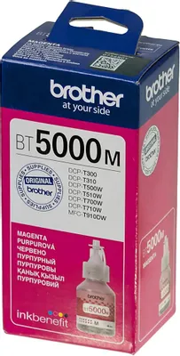 Чернила Brother BT5000M, 48мл, пурпурный