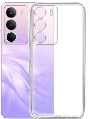 Чехол (клип-кейс) BORASCO Silicone Case, для Realme C71, прозрачный [75504]