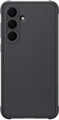Чехол (клип-кейс) Samsung Rugged Case, для Samsung Galaxy S25 FE, противоударный, черный [ef-rs731cbegru]