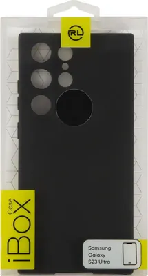 Чехол (клип-кейс) Redline iBox Case, для Samsung Galaxy S23 Ultra, черный [ут000033677]