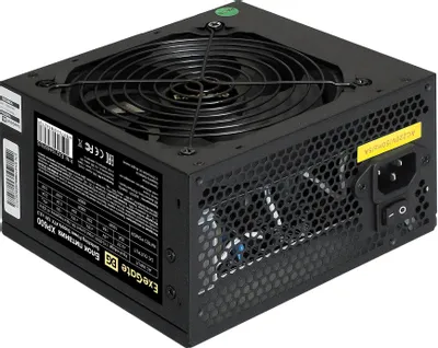 Блок питания EXEGATE XP600,  600Вт,  120мм, черный [ex219465rus-pc]