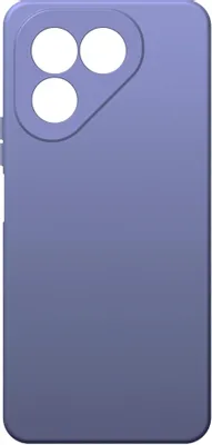Чехол (клип-кейс) BORASCO Silicone Case, для Tecno Pova 7 Neo, лавандовый [75470]