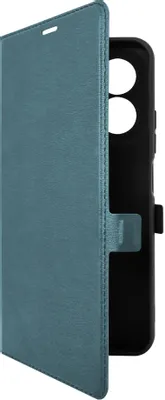 Чехол (флип-кейс) BORASCO Book Case, для Xiaomi Redmi 15C/Poco C85 4G, зеленый опал [75552]