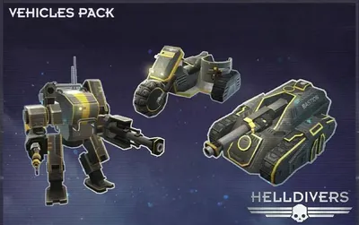 Дополнение к игре PlayStation Helldivers Vehicles Pack, для  ПК,  регион: Россия,СНГ,  RUS (интерфейс и субтитры)