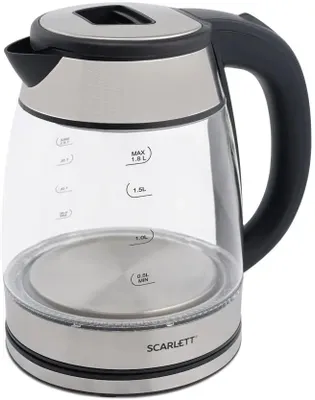 Чайник электрический Scarlett SC-EK27G40, 1.8л, стекло