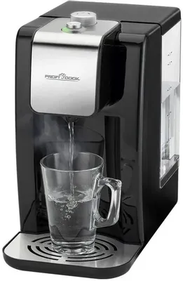 Диспенсер автоматический PROFI COOK PC-HWS 1168, 2600Вт, черный/нержавеющая сталь