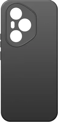 Чехол (клип-кейс) BORASCO Silicone Case, для Honor 400 Pro, черный [75440]