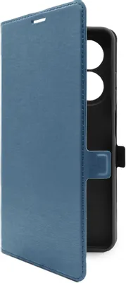 Чехол (флип-кейс) BORASCO Book Case, для Tecno Spark 20/20C/Go 2024/Pop 8, синий [72649]