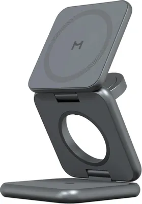 Беспроводное зарядное устройство MAGSSORY fold pro,  USB-C, 23Вт, 3A, темно-синий [wch063m]