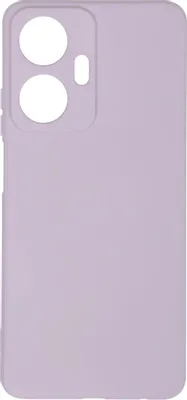 Чехол (клип-кейс) BORASCO Microfiber Case, для Realme C55, лавандовый [71700]