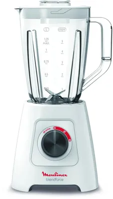 Блендер Moulinex Blendforce LM420110,  стационарный,  белый
