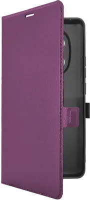 Чехол (флип-кейс) BORASCO Book Case, для Xiaomi Redmi Note 14 Pro + 5G, фиолетовый [74719]