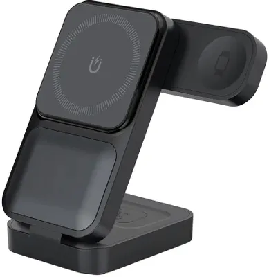 Беспроводное зарядное устройство PERO WB01,  USB-C, 20Вт, 3A, черный