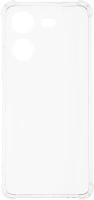 Чехол (клип-кейс) BORASCO Bumper Case, для Tecno Pova 5, противоударный, прозрачный [72321]