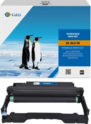 Блок фотобарабана G&G GG-DL5120 DL-5120 черный ч/б:30000стр. для BP5100DN/BP5100DW/BM5100ADN/BM5100ADW/BM5100FDN/BM5100FDW