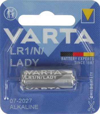 LR1 Батарейка VARTA Special LR1,  1 шт.