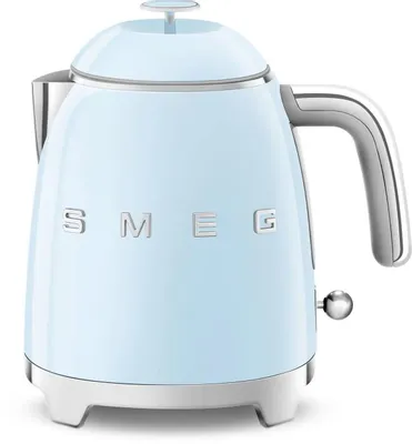 Чайник электрический SMEG KLF05PBEU, 0.8л, металл/пластик