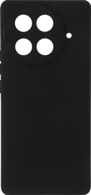 Чехол (клип-кейс) BORASCO Silicone Case, для Tecno Camon 30S Pro, черный [73814]