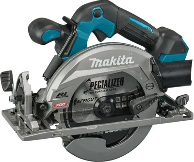 Циркулярная пила Makita HS012GZ, 165мм, аккумуляторная, 40В, без АКБ, без ЗУ
