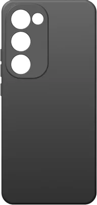 Чехол (клип-кейс) BORASCO Silicone Case, для Tecno Spark 40 Pro+, черный [75492]