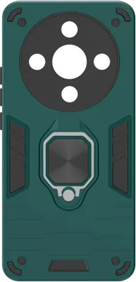 Чехол (клип-кейс) BORASCO Anti-Shock case, для Honor X9d, противоударный, зеленый опал [75895]