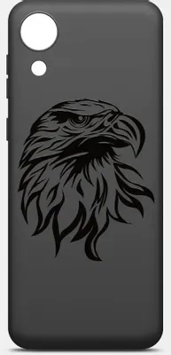 Чехол (клип-кейс) BORASCO ArtWorks, для Samsung Galaxy A03 Core, противоударный, черный/рисунок [51065]