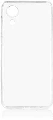 Чехол (клип-кейс) DF sCase-125, для Samsung Galaxy A03 Core, противоударный, прозрачный