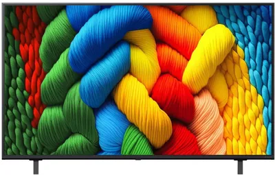55" Телевизор LG 55NANO80A6B.ARUG NanoCell, 4K Ultra HD, СМАРТ ТВ, WebOS, синяя сажа