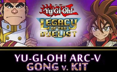 Дополнение к игре KONAMI Yu-Gi-Oh! ARC-V: Gong v. Kit, для  ПК,  регион: Россия,СНГ,  английская версия
